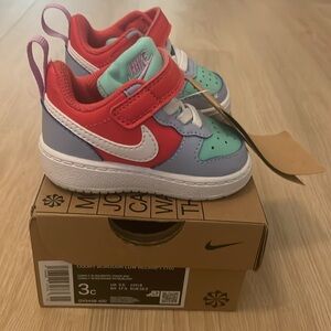 NWT Baby Girl Nike Dunk (Court Borough Low Recraft)